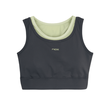 Sujetador Mujer Pro Charcoal Grey - Sur SportsVestuario