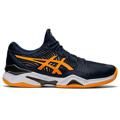 Zapatilla Asics Court FF 2 Clay Azul Marino Naranja - Sur SportsZapatillas