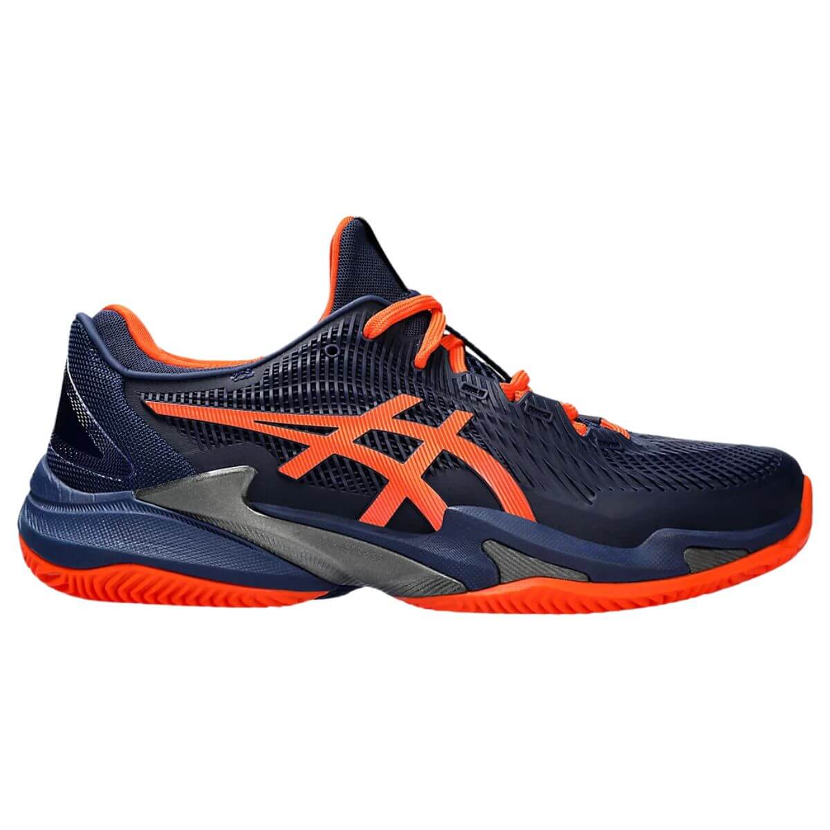 ASICS court ff 3 oc 26.5 ネイビー/オレンジ Zapatilla Asics Court FF 3 Clay Blue Expanse Koi