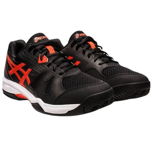 Zapatilla Asics Gel Padel Pro 5 Negro Rojo - Sur SportsZapatillas