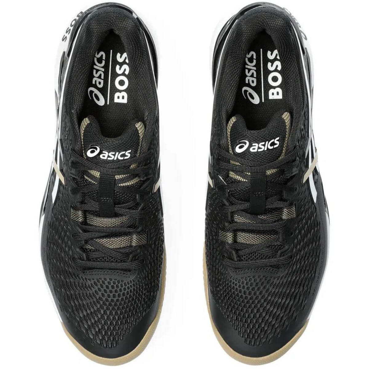 Zapatilla Asics Gel Resolution 9 Clay Black Camel Hugo Boss