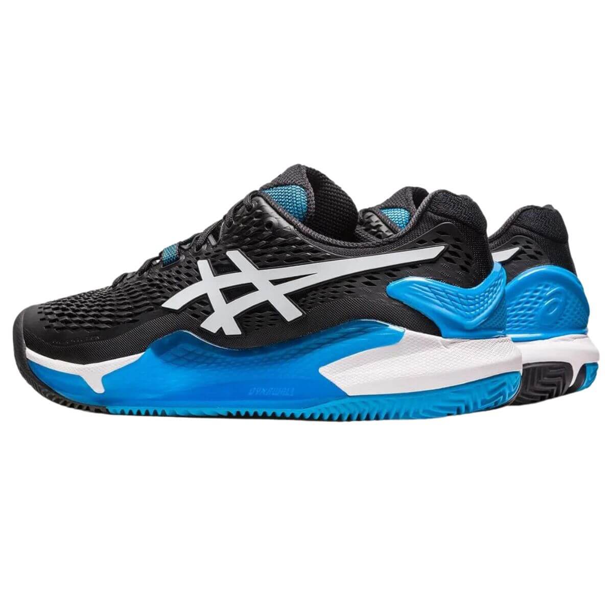 Zapatilla Asics Gel Resolution 9 Clay Black White