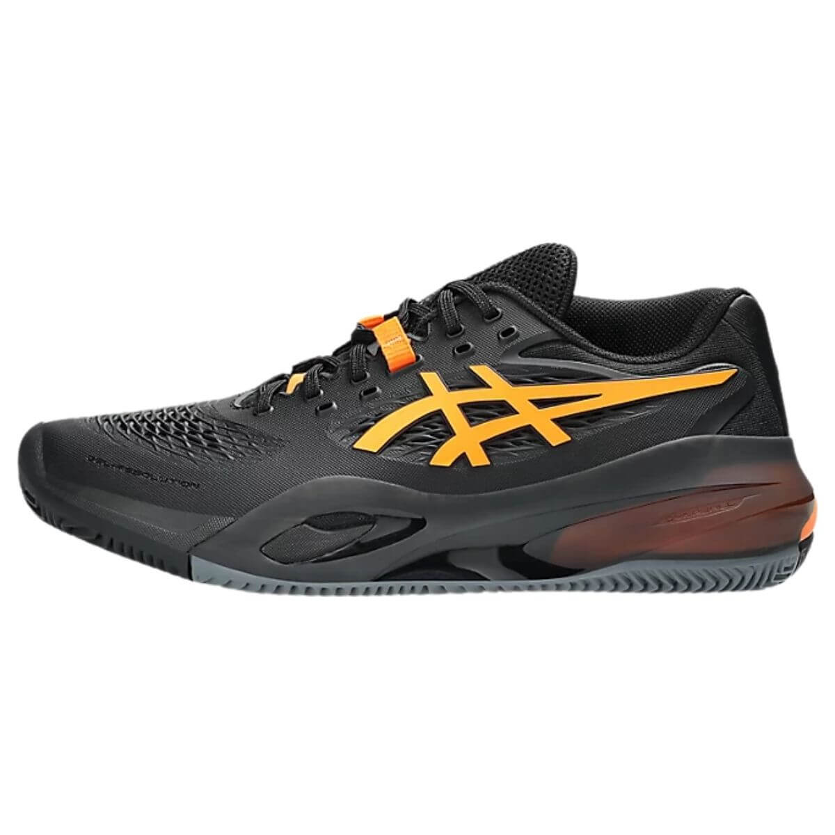 Zapatilla Asics Gel Resolution X Clay Black/Shocking Orange