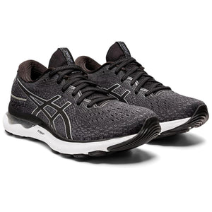 Zapatilla Asics Mujer Gel - Nimbus 24 Negro Gris - Sur SportsZapatillas