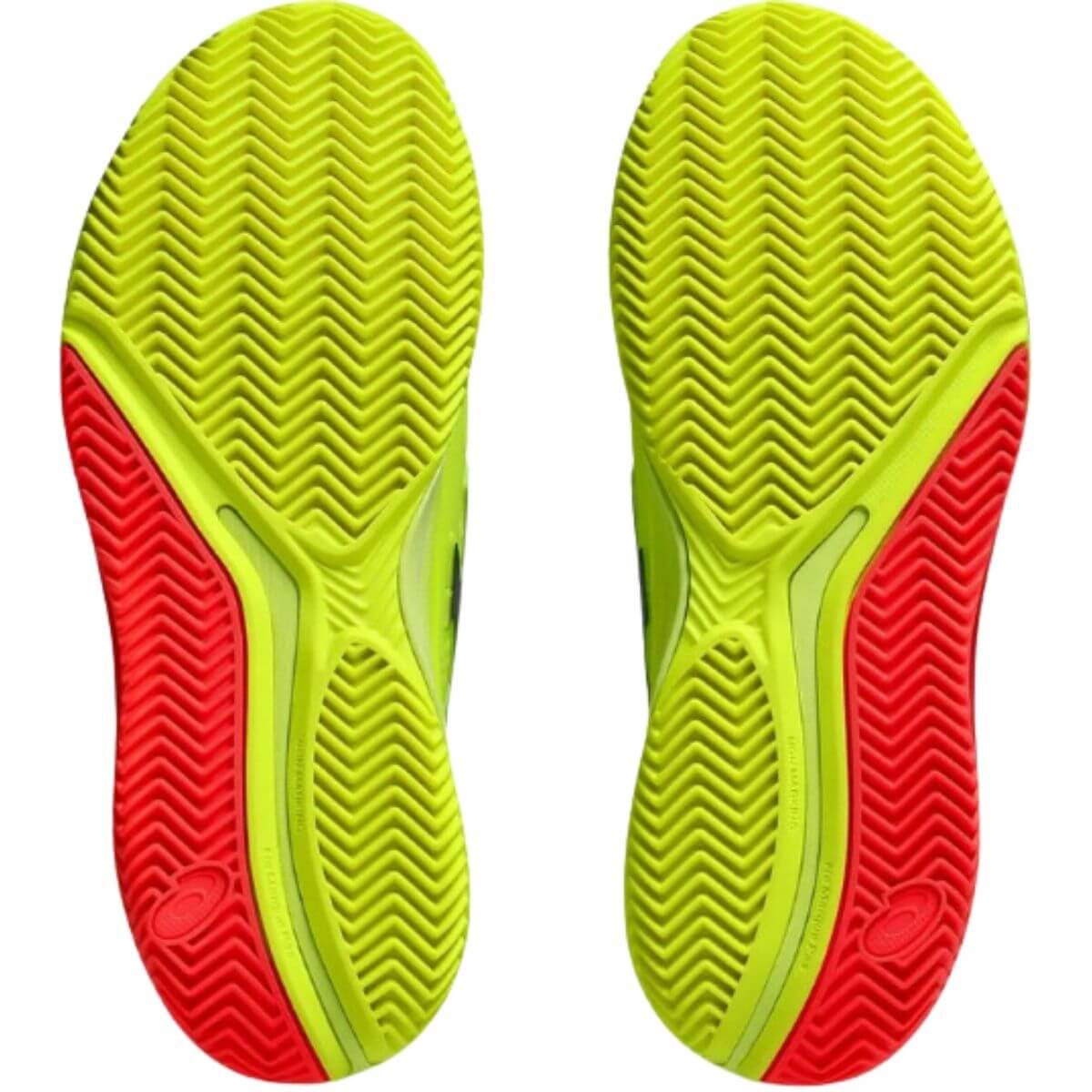 Zapatilla Asics Mujer Gel Resolution 9 Clay Paris Safety Yellow Black