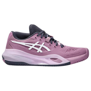 Zapatilla Asics Mujer Gel Resolution X Clay Ube White