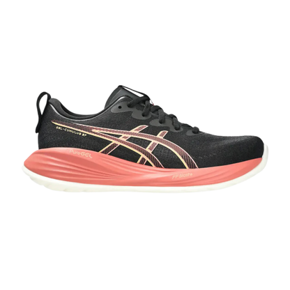 Zapatilla Asics Running Gel Cumulus 27 Black Orange Glow