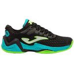 Zapatilla Joma Padel Ace Pro 2201 Negra Turquesa 10 - Sur SportsZapatillas