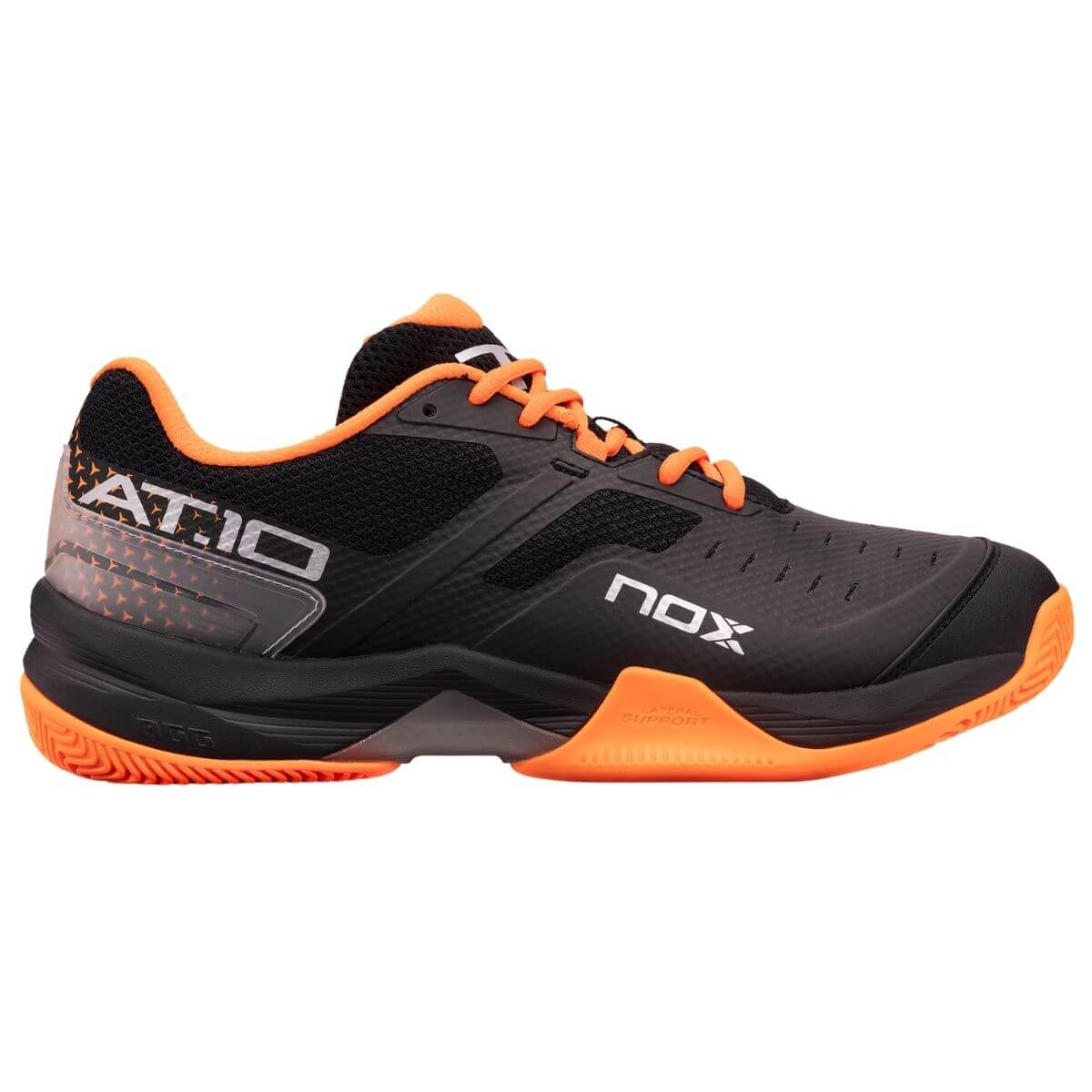 Zapatilla Nox AT10 Negro Naranja - Sur SportsZapatillas