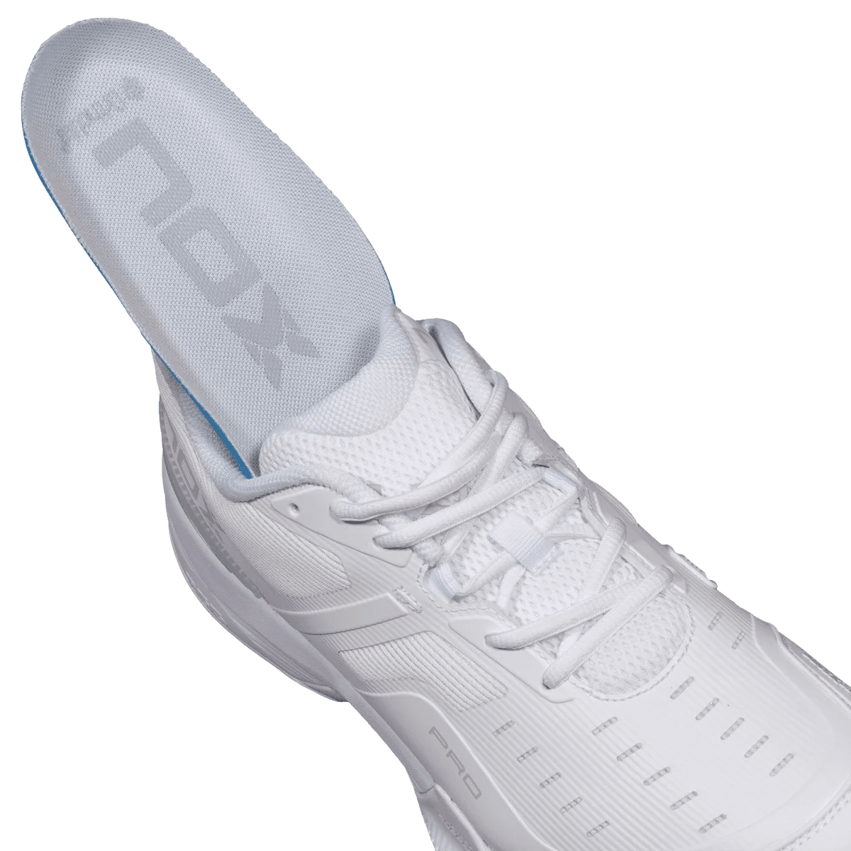 Zapatilla Nox AT10 Pro White/Grey - Sur SportsVestuario
