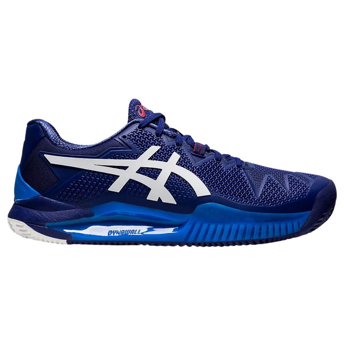 Zapatillas Asics Gel Resolution 8 Clay Dive Azul Blanco - Sur SportsZapatillas