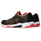 Zapatilla Asics Voleibol Mujer Gel Rocket 11 Black Orange Pop