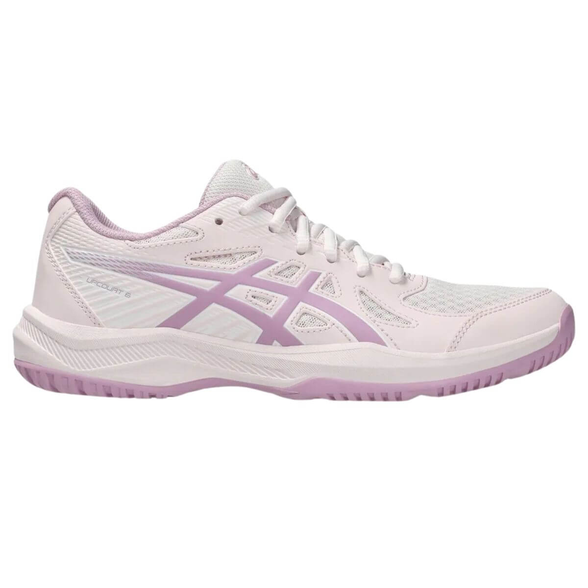 Zapatilla Asics Voleibol Mujer Upcourt 6 Pale Pink Light Ube