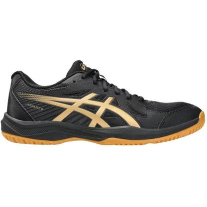 Zapatilla Asics Voleibol Upcourt 6 Black Pure Gold