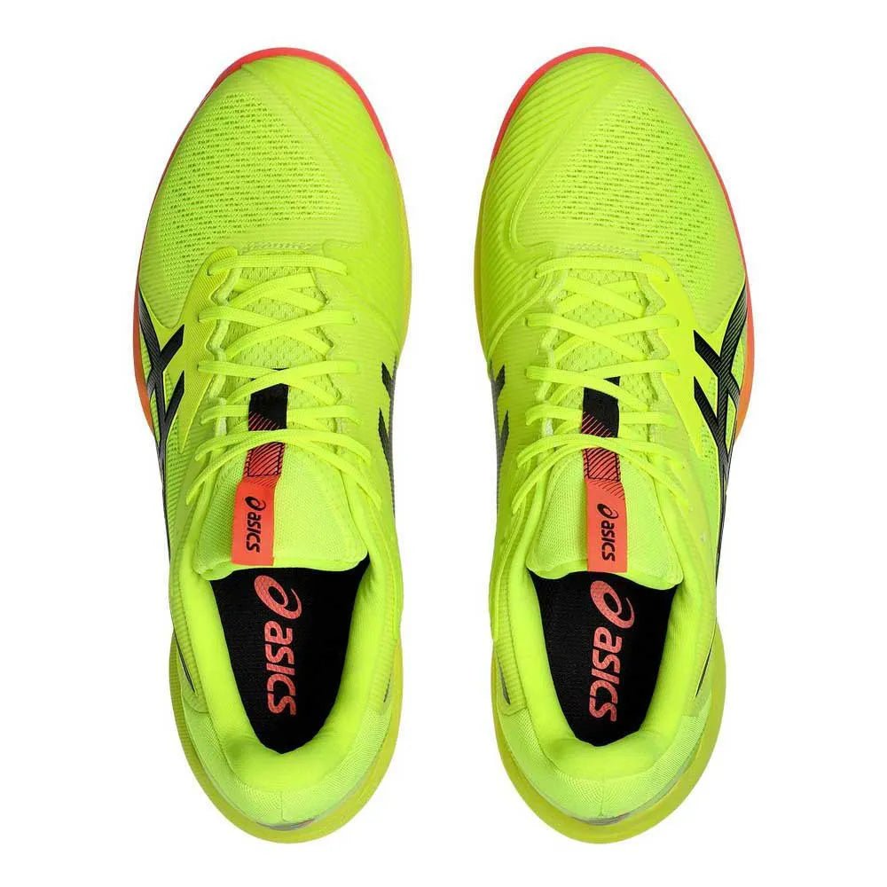 Zapatillas Hombre Asics Solution Speed FF 3 Clay Paris Safety Yellow Black - Sur SportsZapatillas