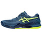 Zapatilla Asics Gel Resolution 9 Clay Mako Blue Safety Yellow
