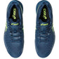 Zapatilla Asics Gel Resolution 9 Clay Mako Blue Safety Yellow