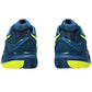 Zapatilla Asics Gel Resolution 9 Clay Mako Blue Safety Yellow
