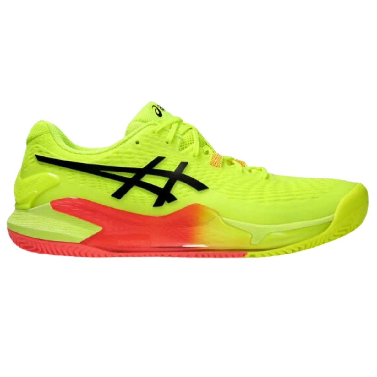 Zapatillas Asics Gel Resolution 9 Clay Paris Safety Yellow Black