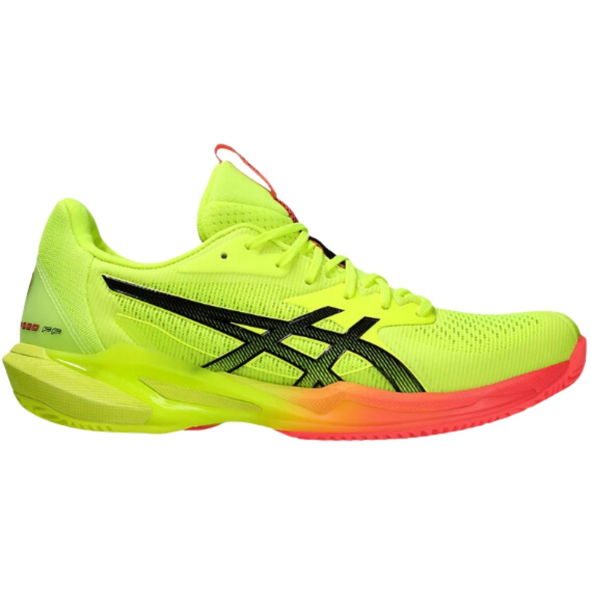 Zapatillas Asics Mujer Solution Speed FF 3 Clay Paris Safety Yellow Black
