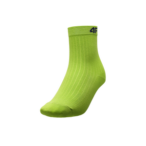 Calcetin 4F Junior Larga Gris, Verde Fluor, Azul Marino