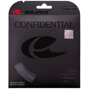 Cuerda Solinco Confidential 16 (12m) - Sur SportsRollos y cuerdas